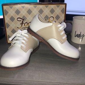 Genuine Leather White & Cream Bucks